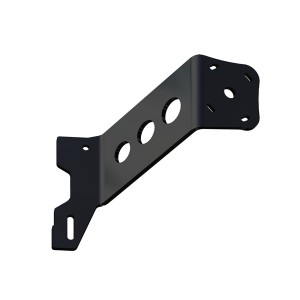 Between JP/Motor or Transom/Motor 8" Setback, 6" Rise, Starboard Side, Black