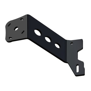 Between JP/Motor or Transom/Motor 5" Setback, 6" Rise, Port Side, Black