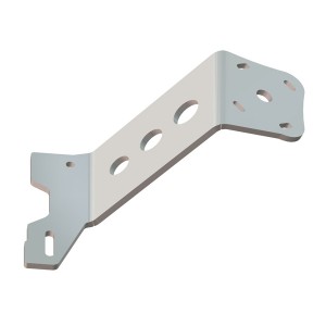 Between JP/Motor or Transom/Motor 5" Setback, 6" Rise, Starboard Side, White