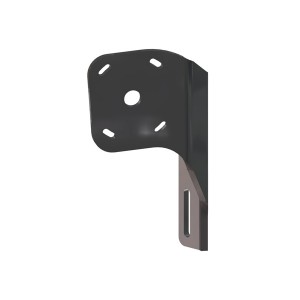 Side Mount to Jack-Plate Negative 2" aft Setback, 6" Rise, Port Side, Black